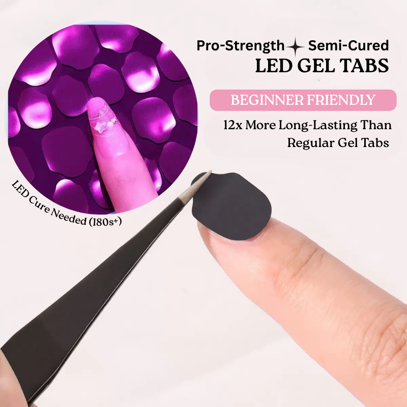 Pro-Strength Semi-Cured LED Gel Tab