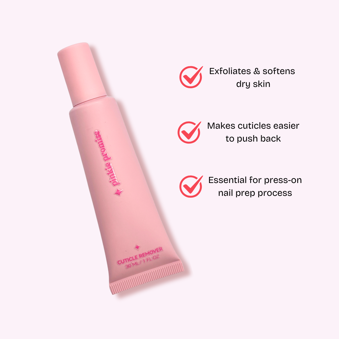 Pinkie Promise Nails Build Your Kit Cuticle Remover Features Essentials for Press-On Nails