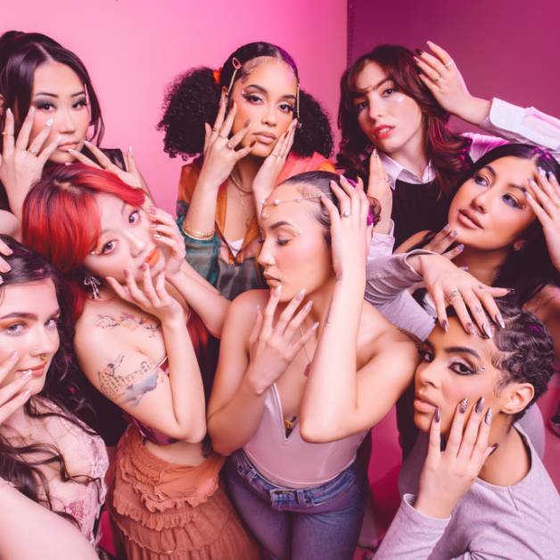 Pinkie Promise Social Media image Photoshoot Girls Nails